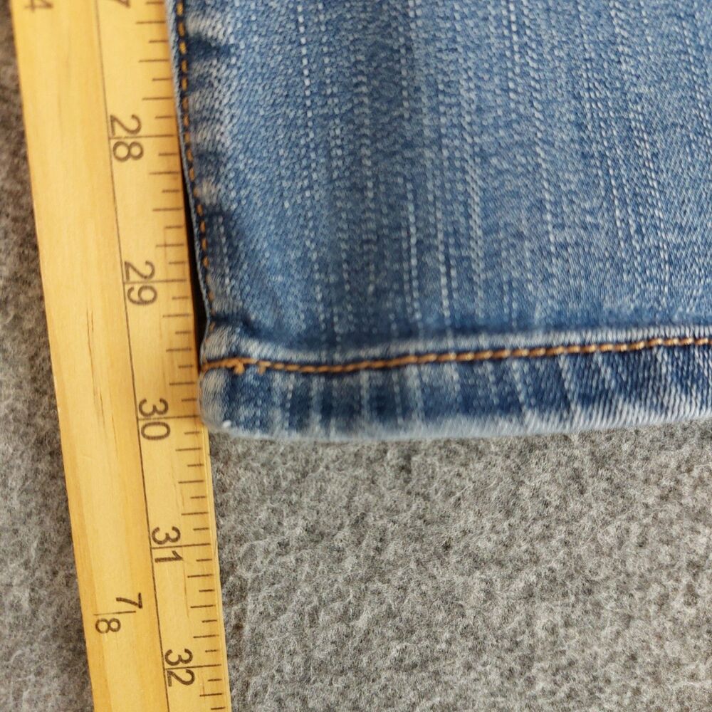 American Eagle Favorite Boyfriend Super Stretch Jeans Women's 8 (Fit 32x30) Blue - Picture 7 of 8